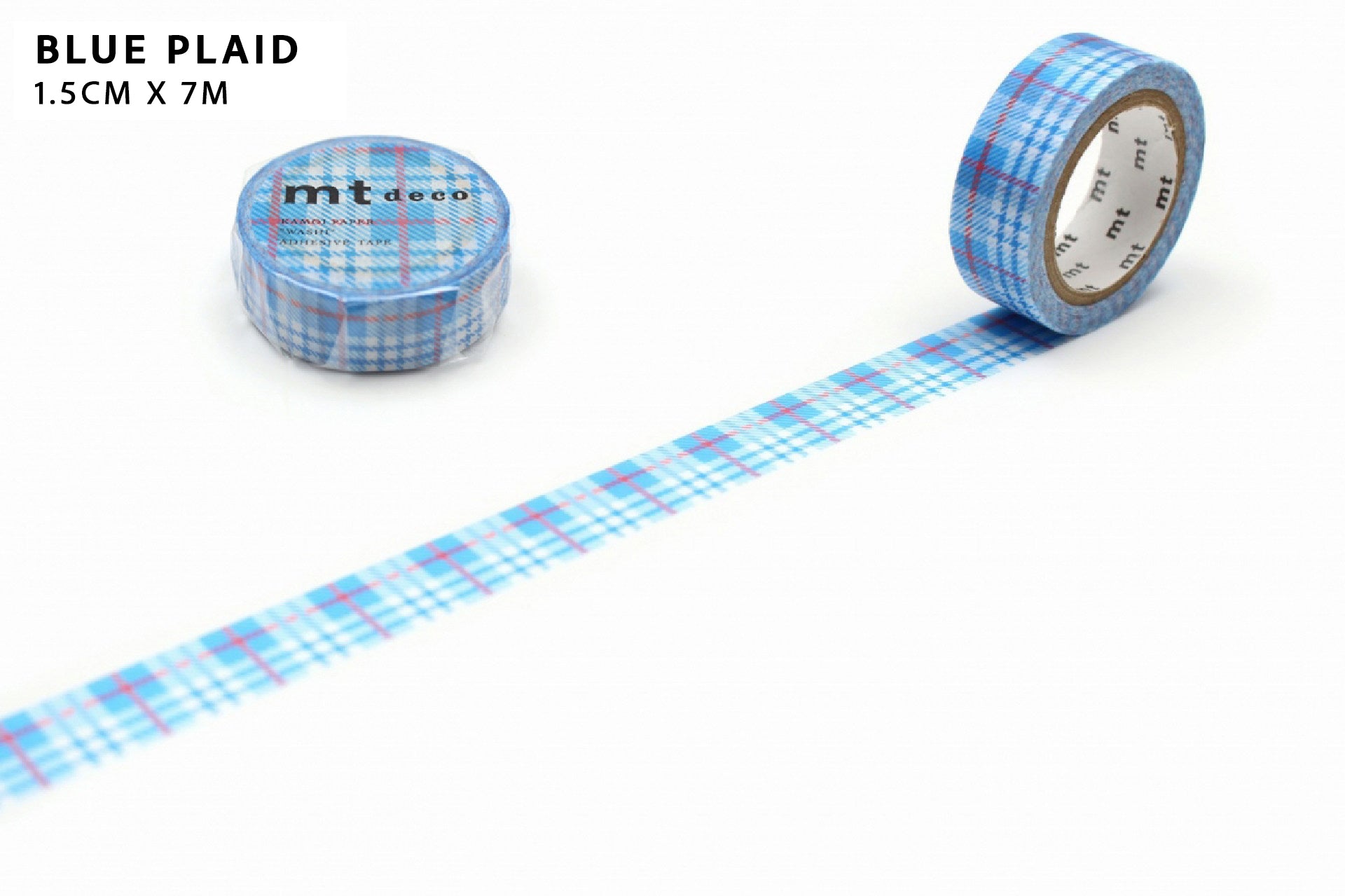 MT Plaid and Checker Pattern Washi Tapes