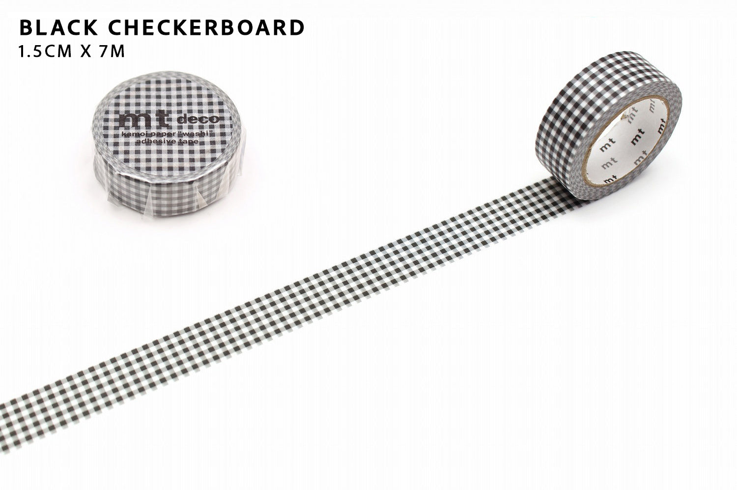 MT Plaid and Checker Pattern Washi Tapes