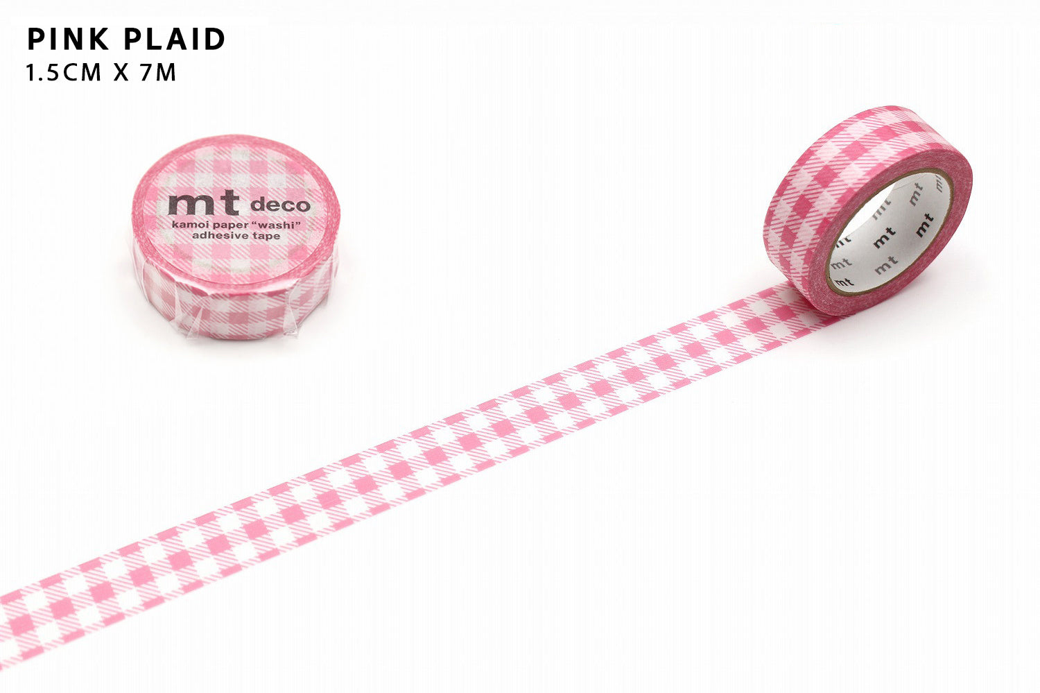 MT Plaid and Checker Pattern Washi Tapes