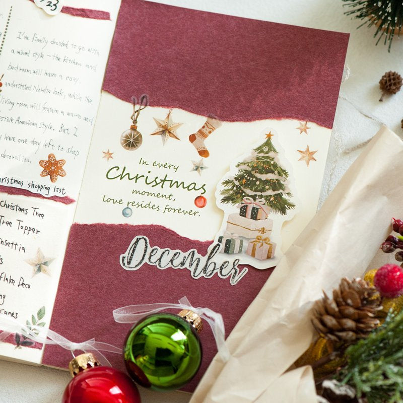 MU Lifestyle Christmas Print-On Stickers: 1028