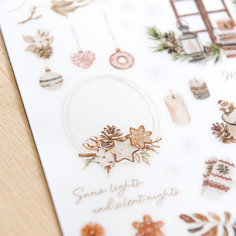 MU Lifestyle Christmas Print-On Stickers: 1032