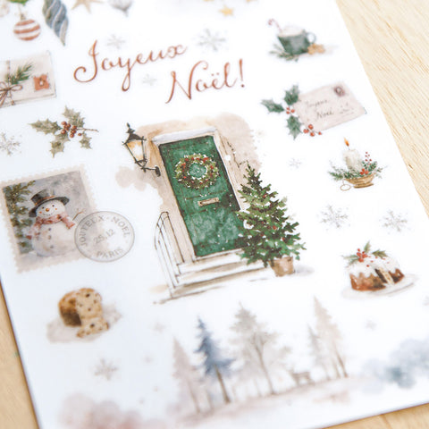 MU Lifestyle Christmas Print-On Stickers: 1033