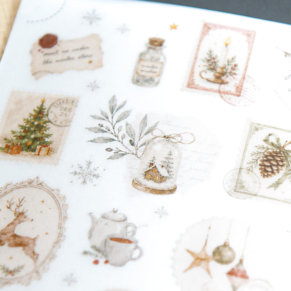 MU Lifestyle Christmas Print-On Stickers: 1033