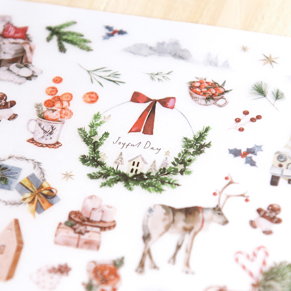 MU Lifestyle Christmas Print-On Stickers: 1034