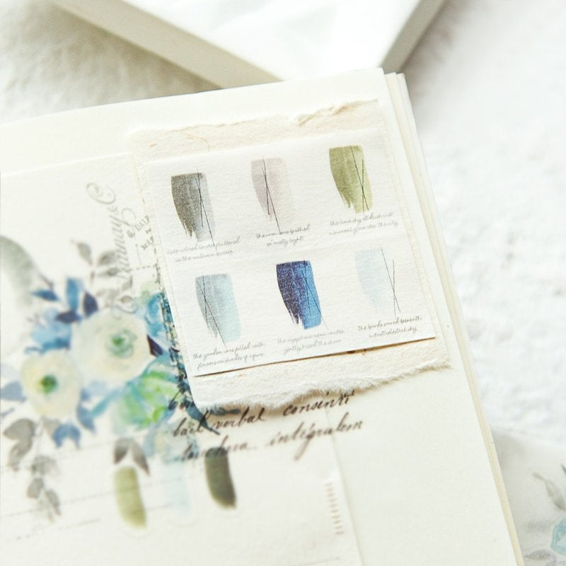 MU Lifestyle Watercolor Palette Tin Can Stickers