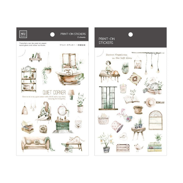 MU Lifestyle Print-On Stickers: 273