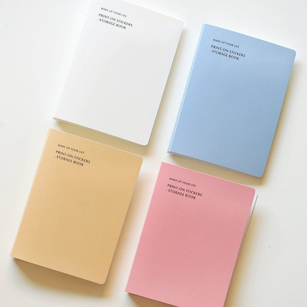 MU Lifestyle Sticker Storage Book