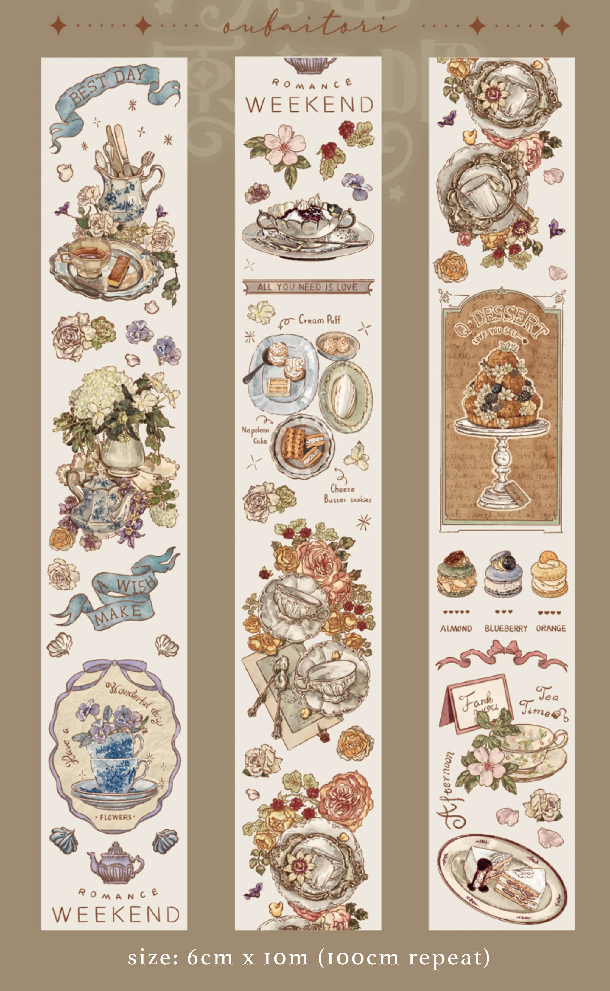 High Tea Masking Tape