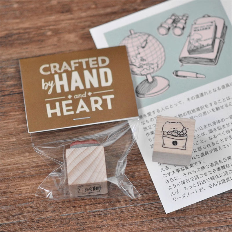 Maru Stationery: Kitty Cafe Stamps Set