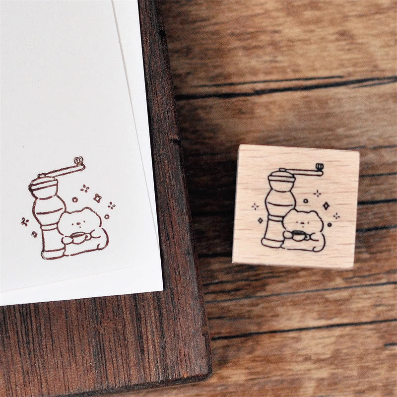 Maru Stationery: Kitty Cafe Stamps Set