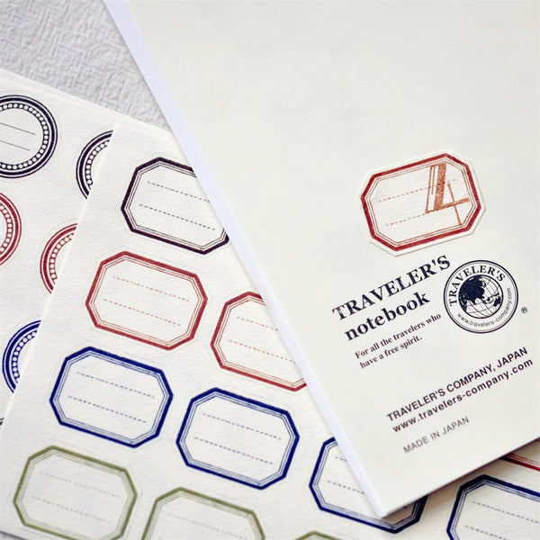 Maru Stationery Sticker Sheet: Vintage Labels