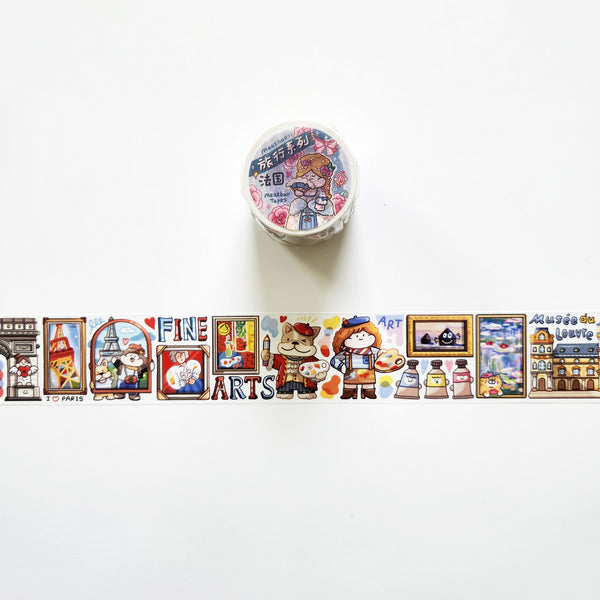 Meatball Washi Tape: Travel France