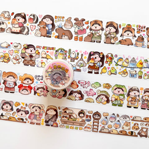 Meatball Washi Tape: Cute Pets
