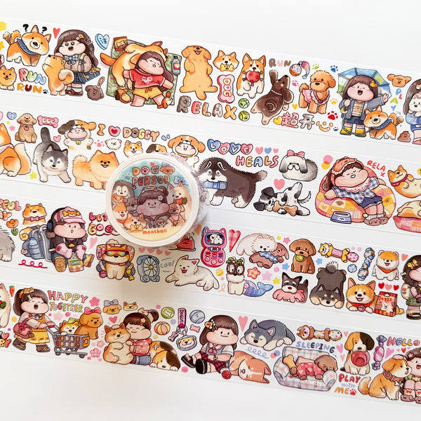 Meatball Washi Tape: Dog Person