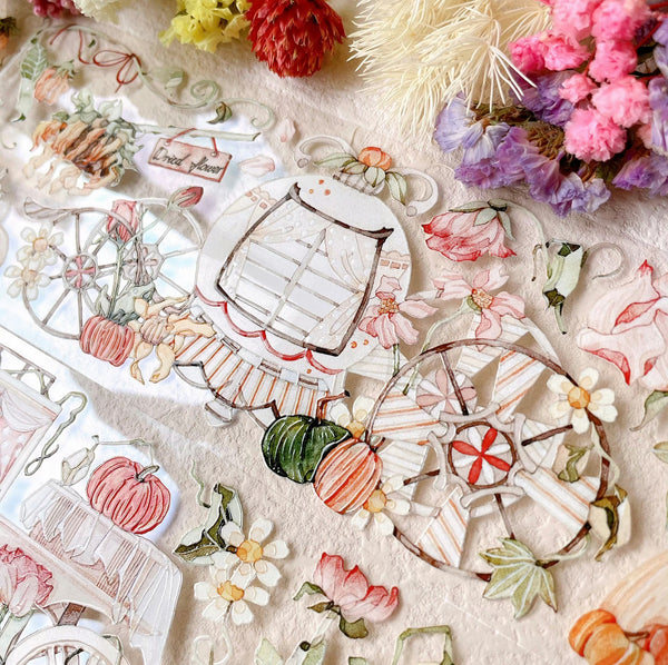 Menu Stationery Masking Tape: Pumpkin Carriage