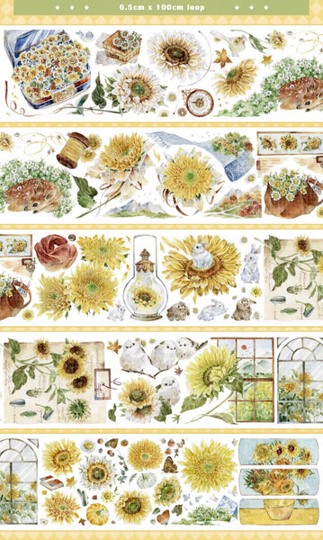 Menu Stationery Tape Sample: Under the Warmth of the Sun