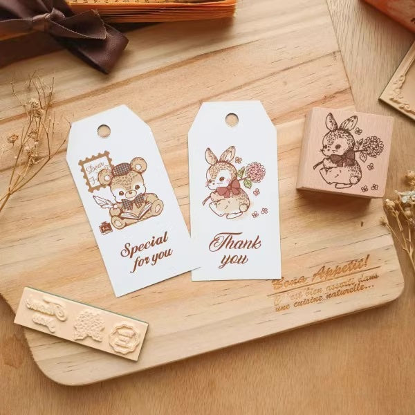 Micia Rubber Stamps Set: Illustrator Series