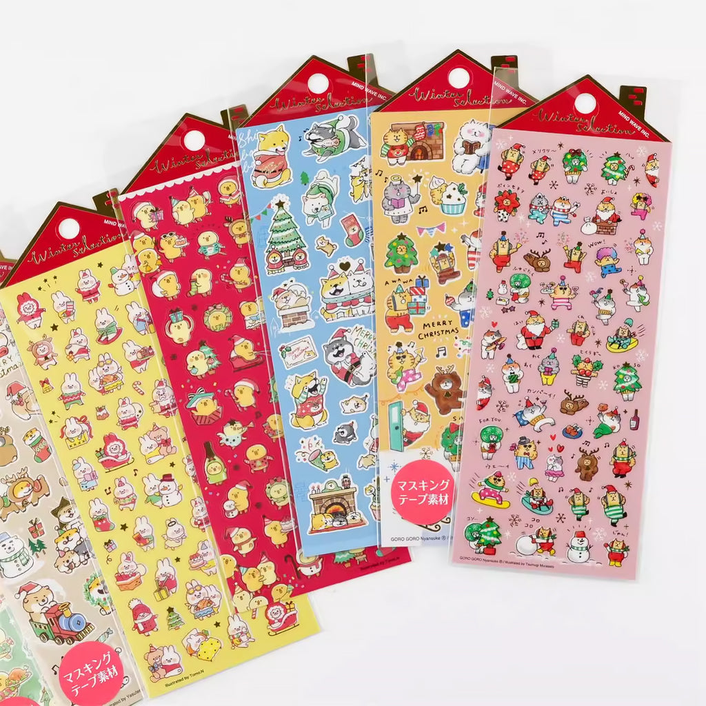 Mind Wave Sticker Sheet: 2025 Christmas Selection