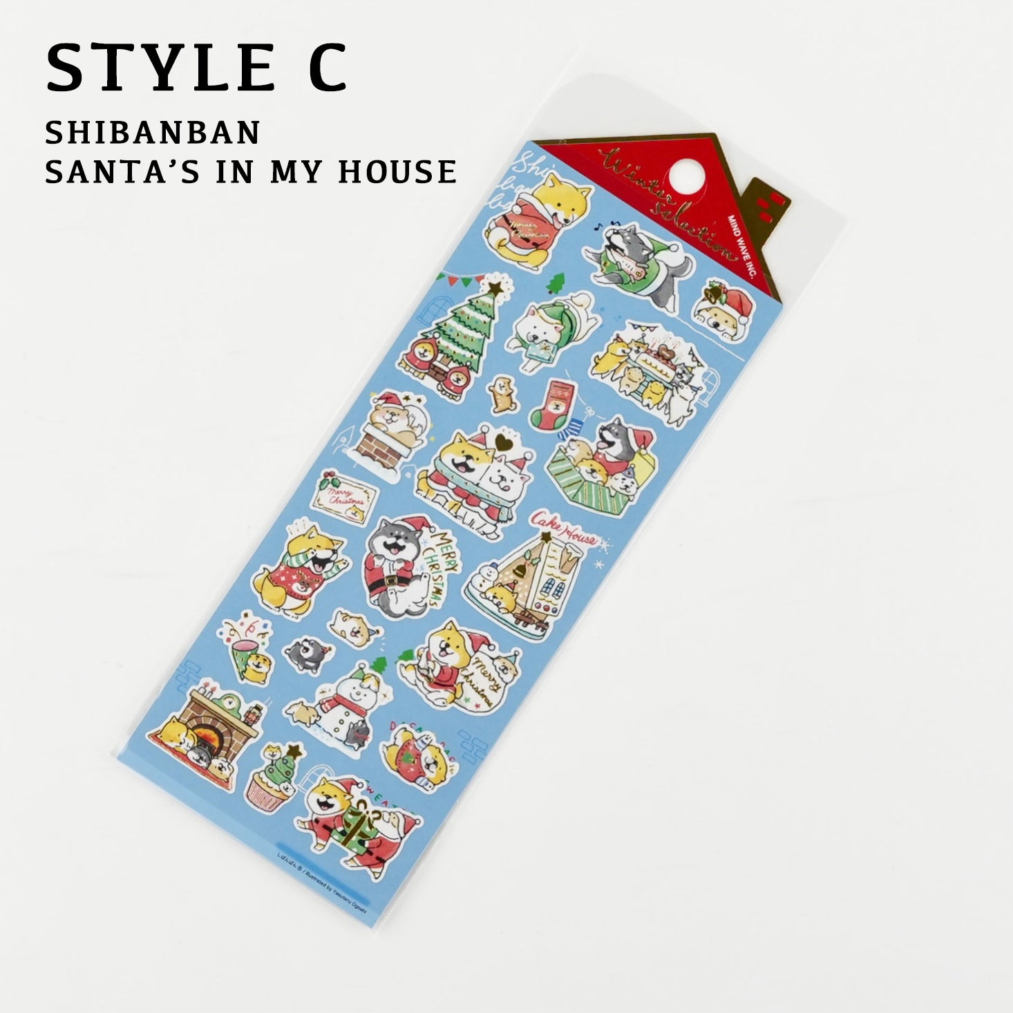 Mind Wave Sticker Sheet: 2025 Christmas Selection