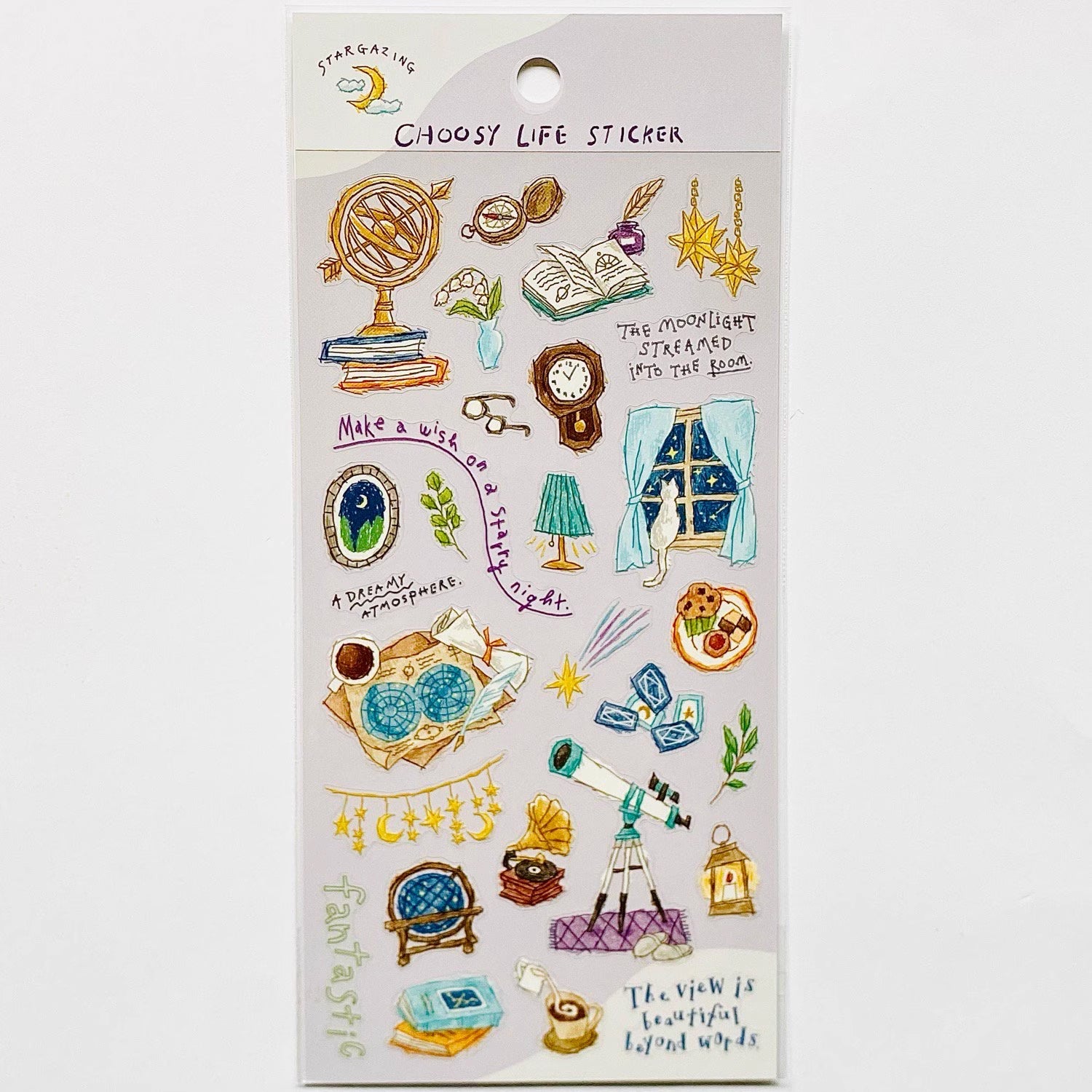 Mind Wave Sticker Sheet: Choosy Life B