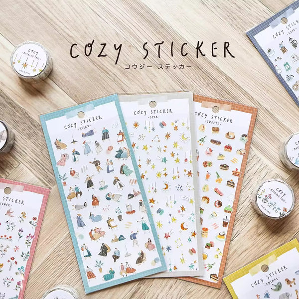 Mind Wave Sticker Sheet: Cozy (Series B)