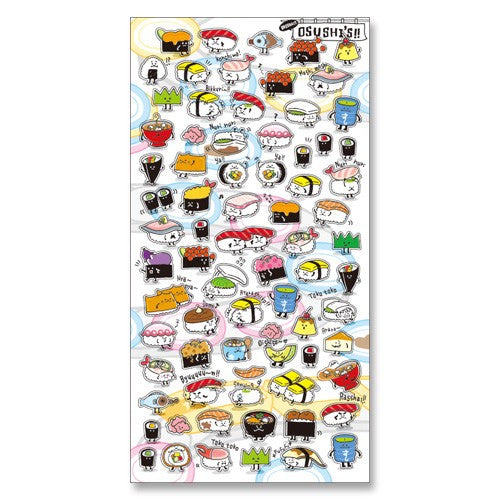 Mind Wave Sticker Sheet: Cute Food