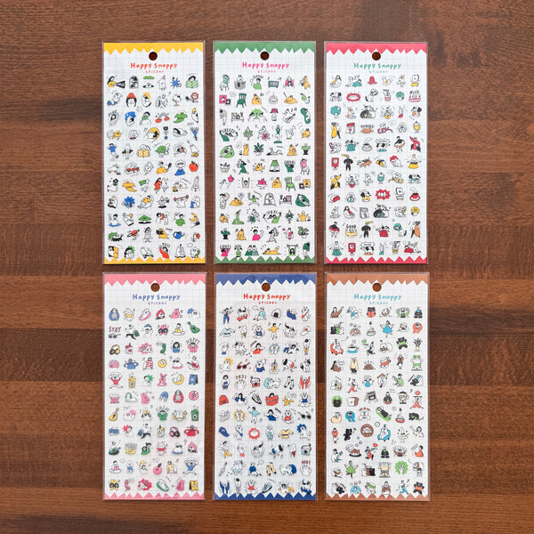 Mind Wave Sticker Sheet: Happy Snappy