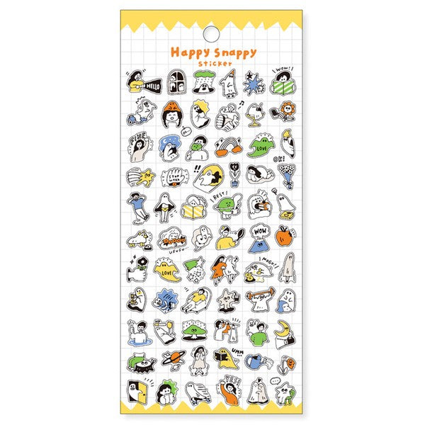 Mind Wave Sticker Sheet: Happy Snappy