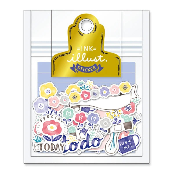 Mind Wave Sticker Pack: Ink Illustration – Papergame
