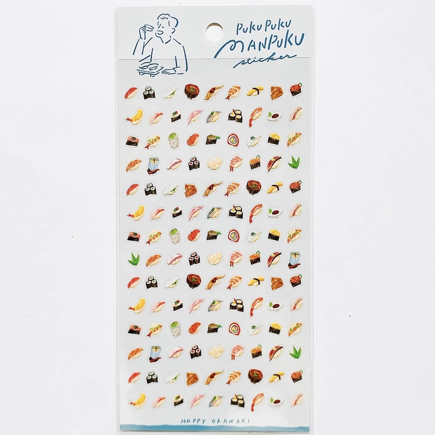 Mind Wave Sticker Sheet: Pukupuku Manpuku