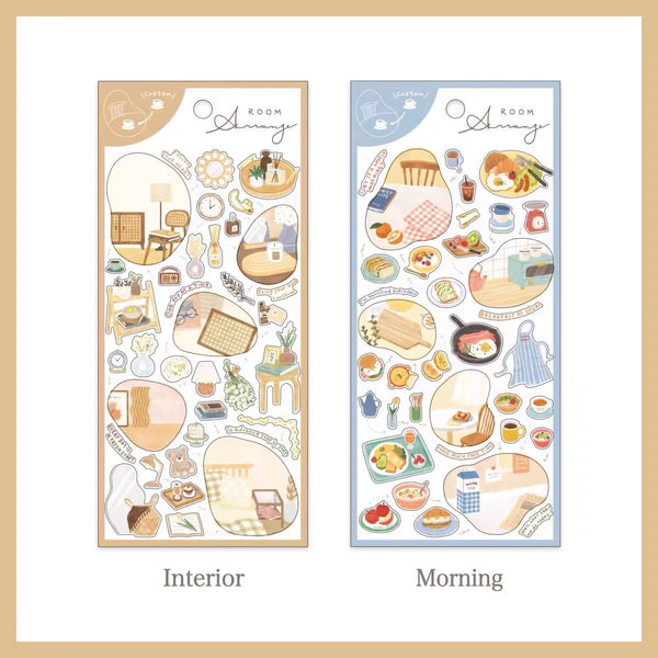 Mind Wave Sticker Sheet: Room Arrange