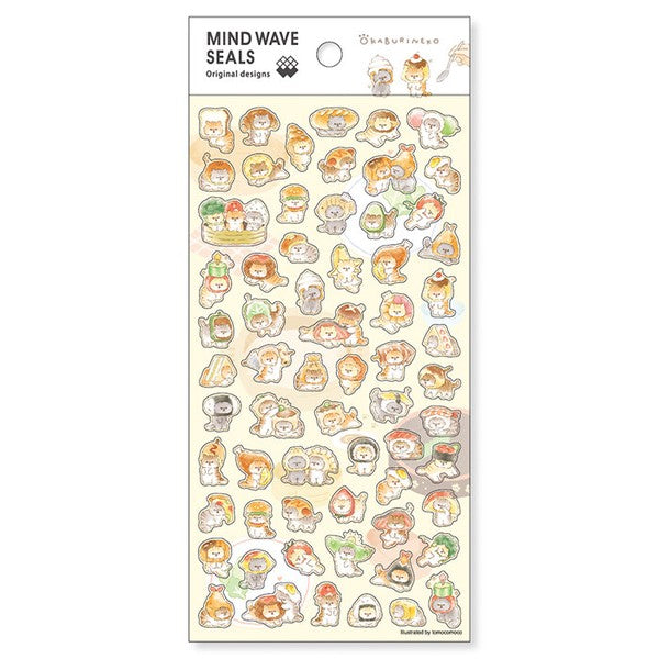 Mind Wave Sticker Sheet: Seals Original Design (Set B)