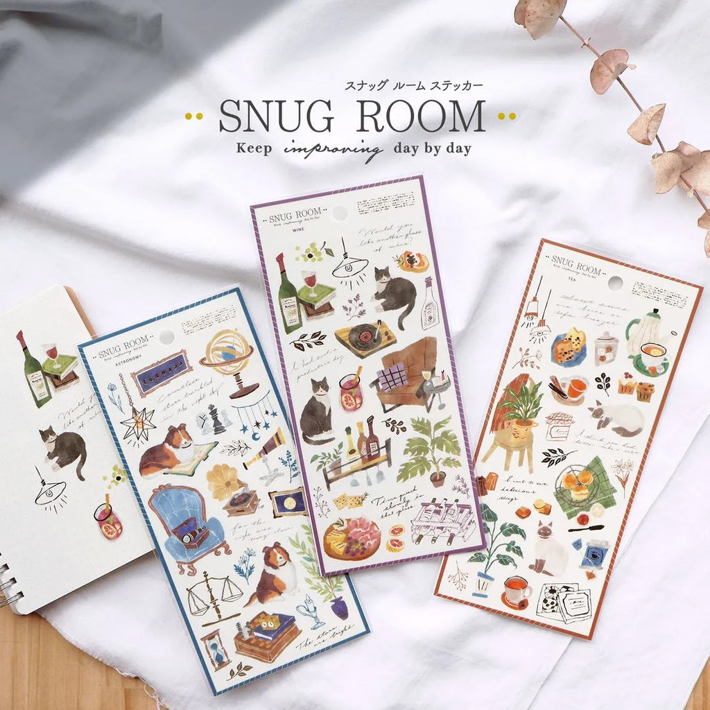 Mind Wave Sticker Sheet: Snug Room (Series B)