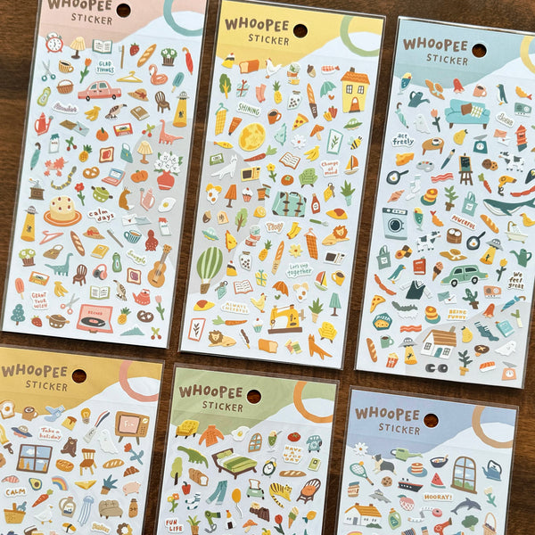 Mind Wave Sticker Sheet: Whoopee
