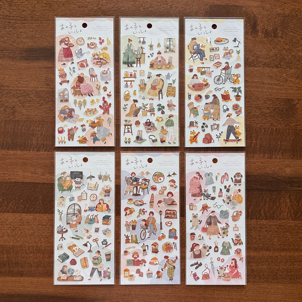 Mind Wave Sticker Sheet: Together With You