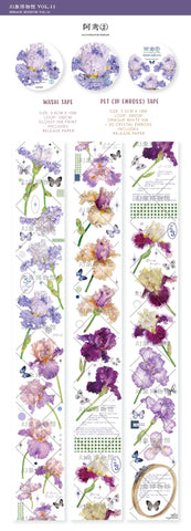 Mirage Museum Masking Tape: Iris 2