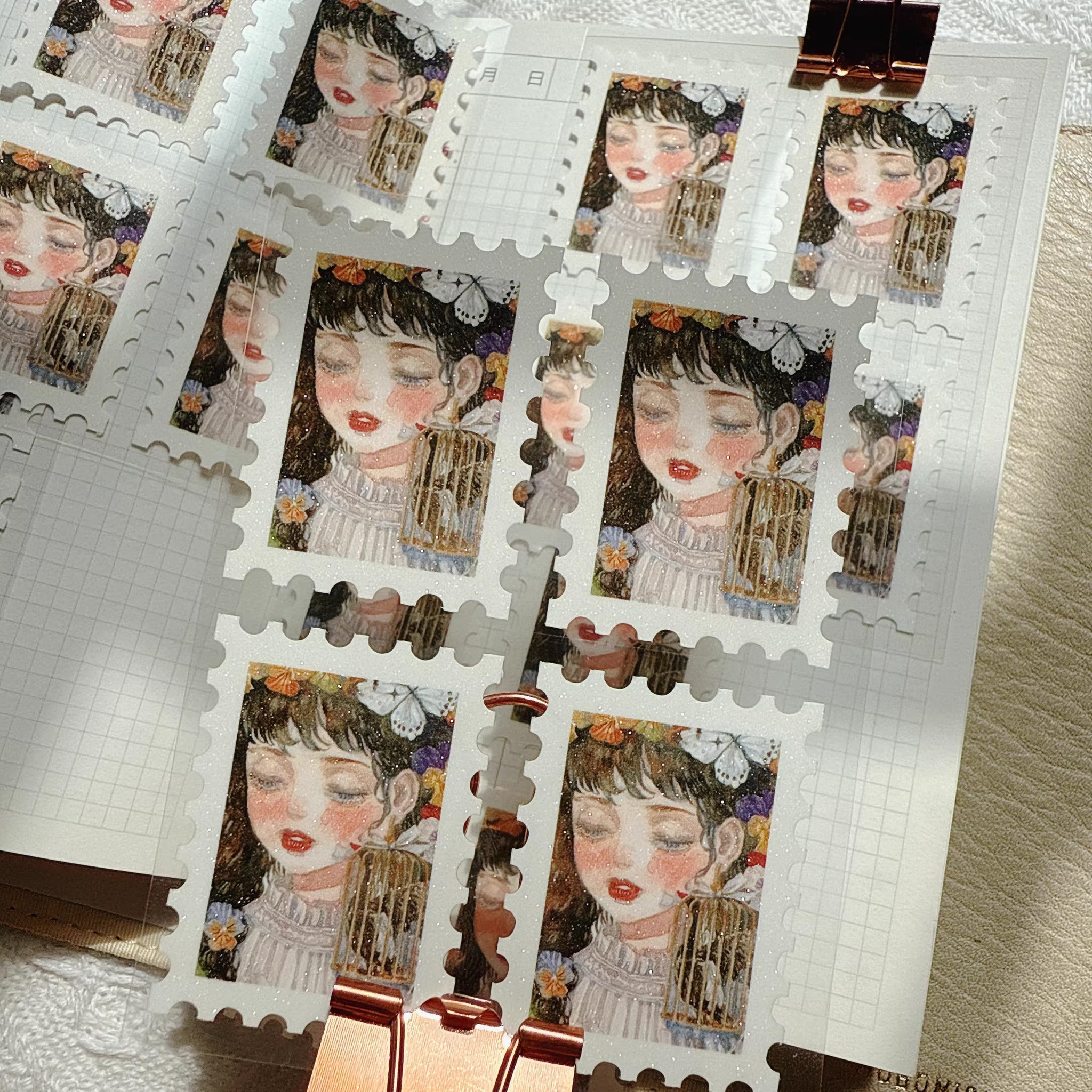 Mirage Museum Sticker Pack: Miss Seamstress