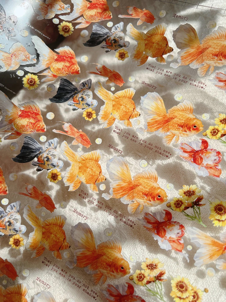 Mirage Museum Masking Tape: Swim Through Flowers