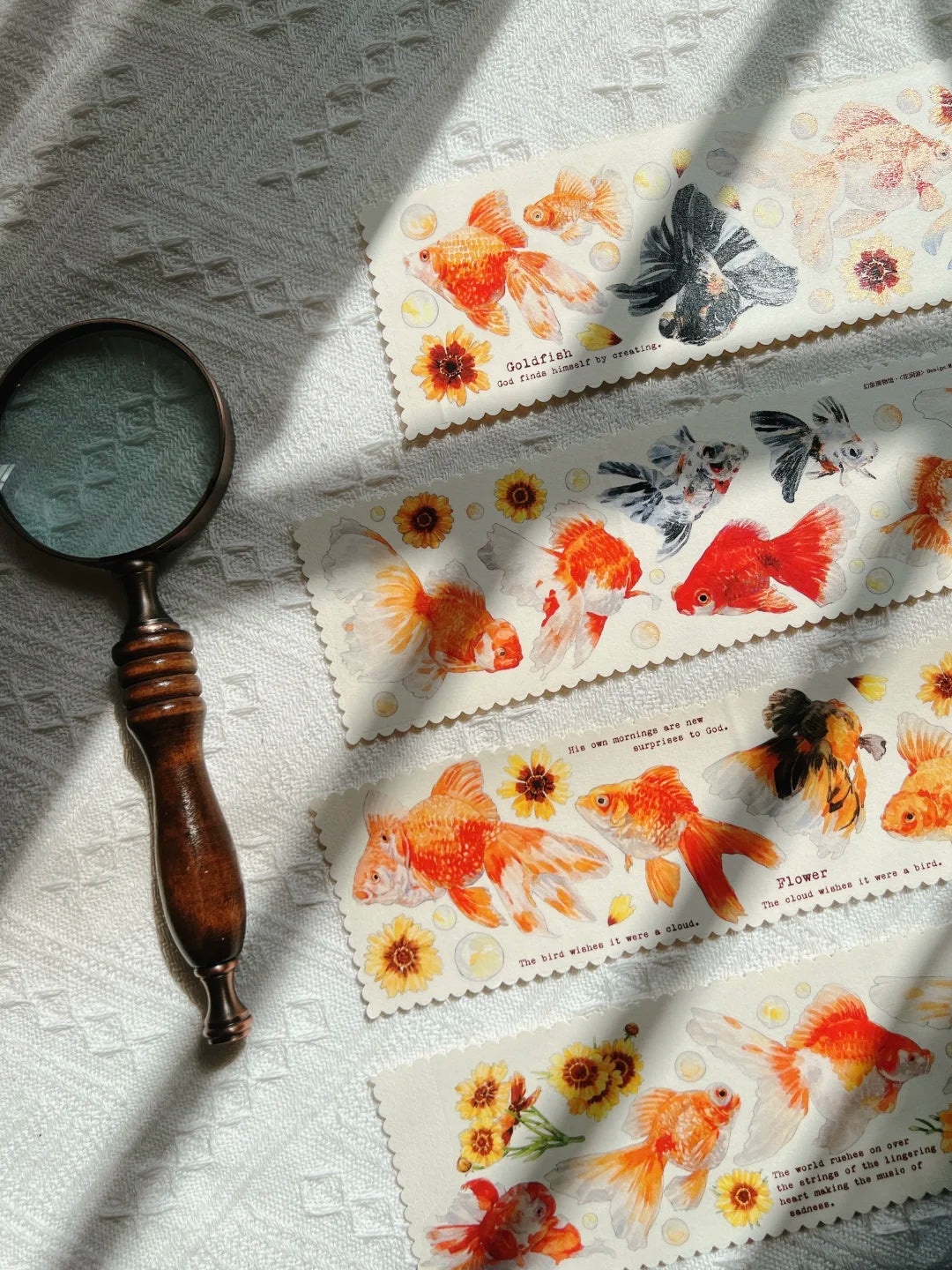 Mirage Museum Masking Tape: Swim Through Flowers