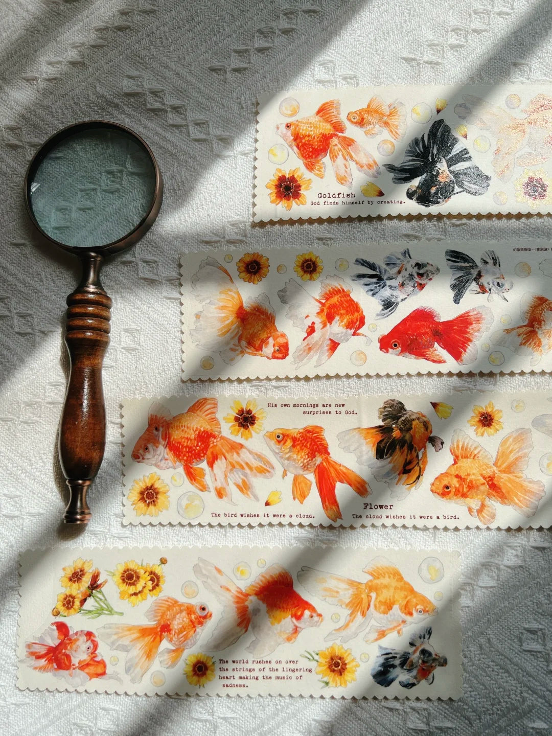 Mirage Museum Masking Tape: Swim Through Flowers