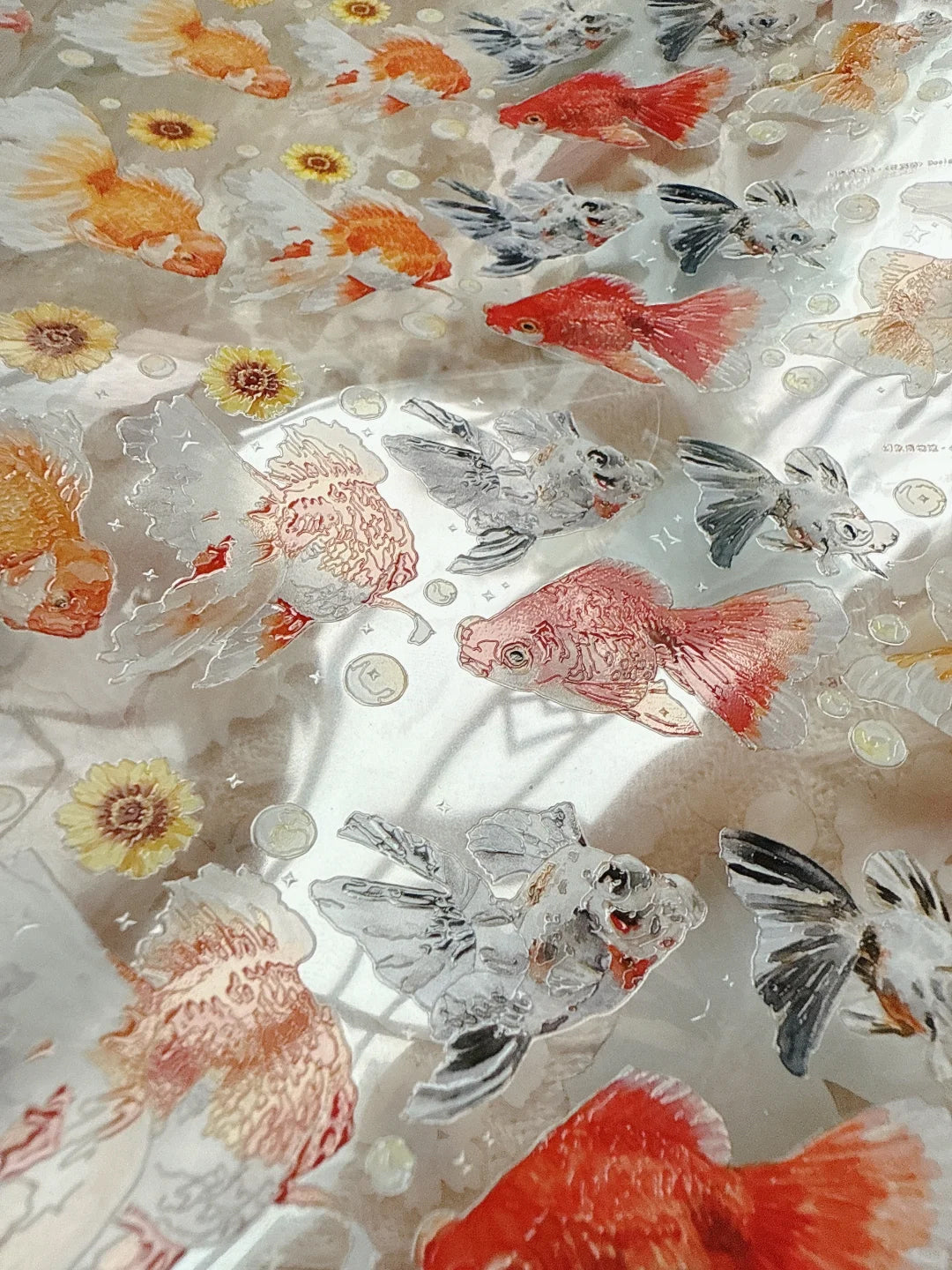 Mirage Museum Masking Tape: Swim Through Flowers