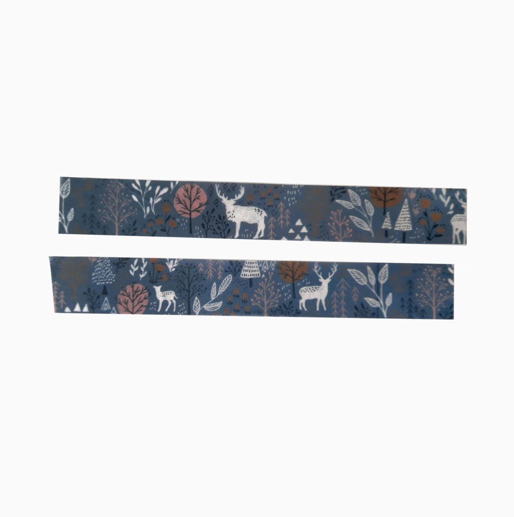 Mirikulo Washi Tape: Winter Forest