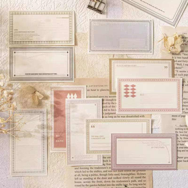 Monologue Series Memo Paper – Papergame