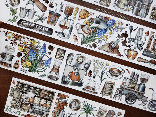 Moodtape: Coffee Machine Lab Masking Tape