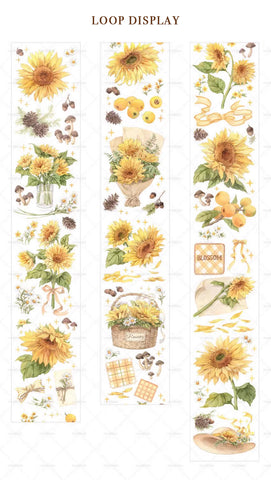Moodtape: Summer Sunflowers Masking Tape