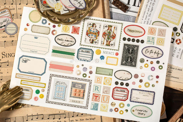 Mooka Studio Masking Tape: Buttons and Labels