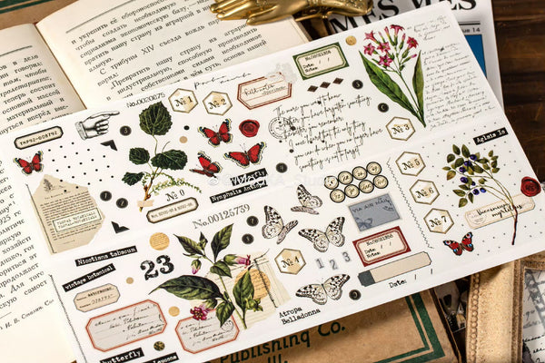 Mooka Studio Masking Tape: Old Book Pages