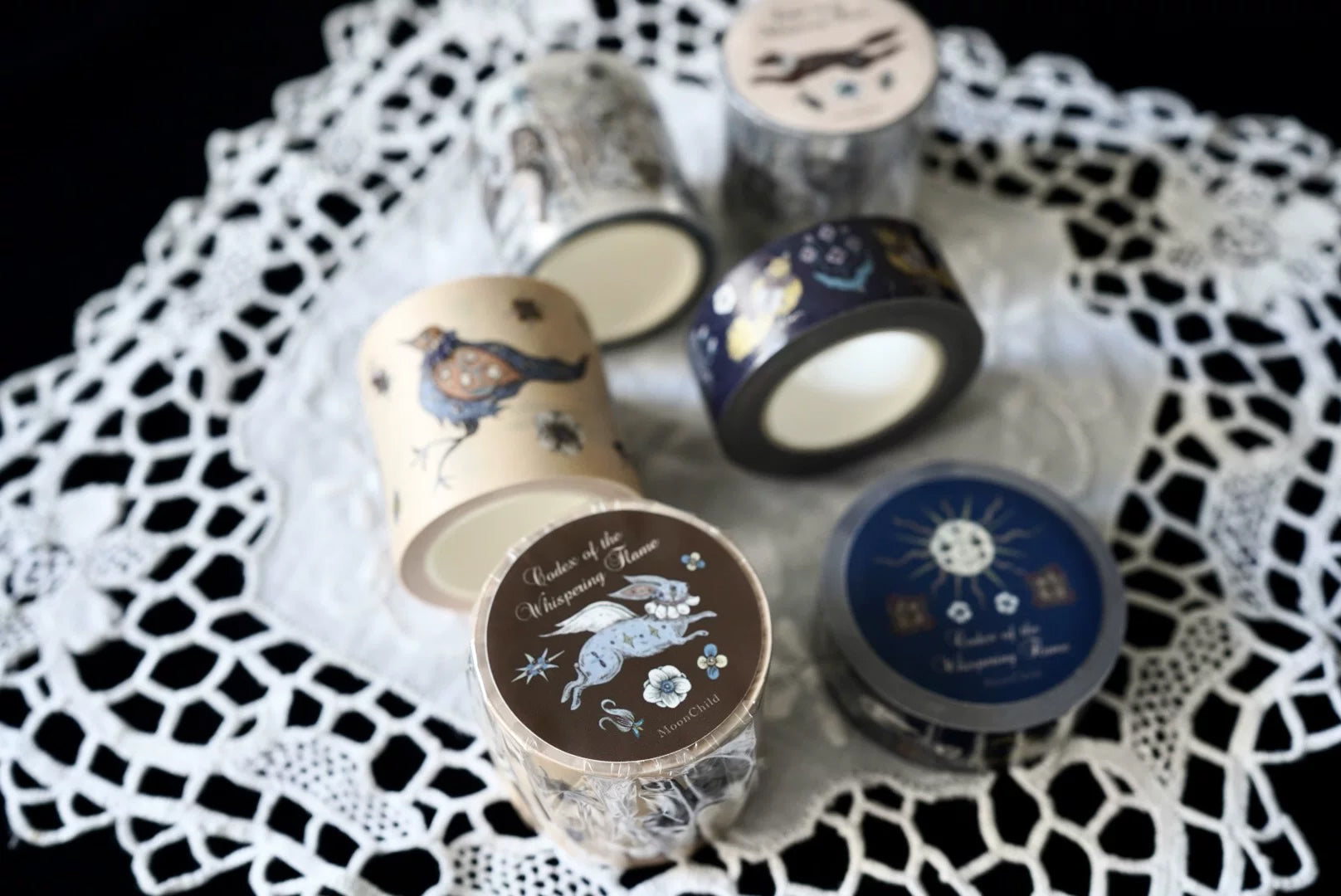 Moonchild Groceries: Codex of the Whispering Flame Series Masking Tape