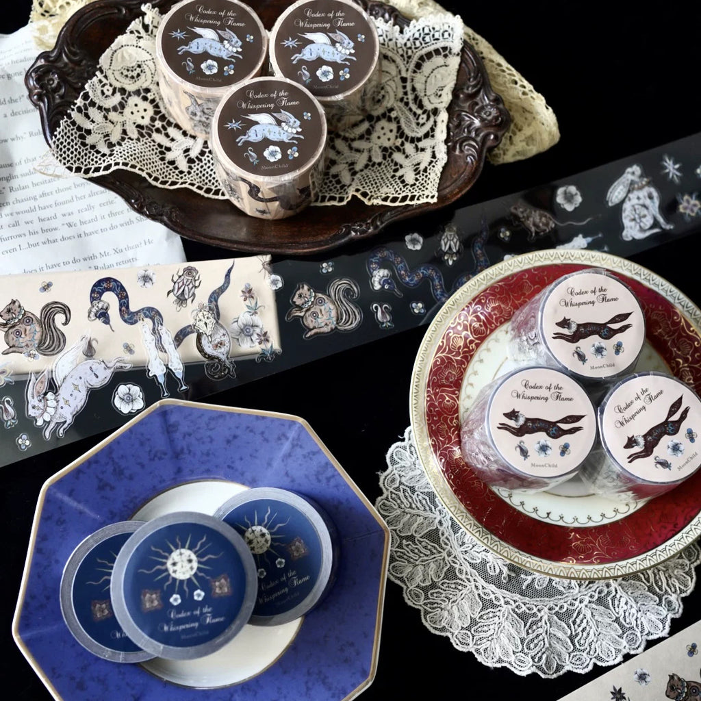 Moonchild Groceries: Codex of the Whispering Flame Series Masking Tape