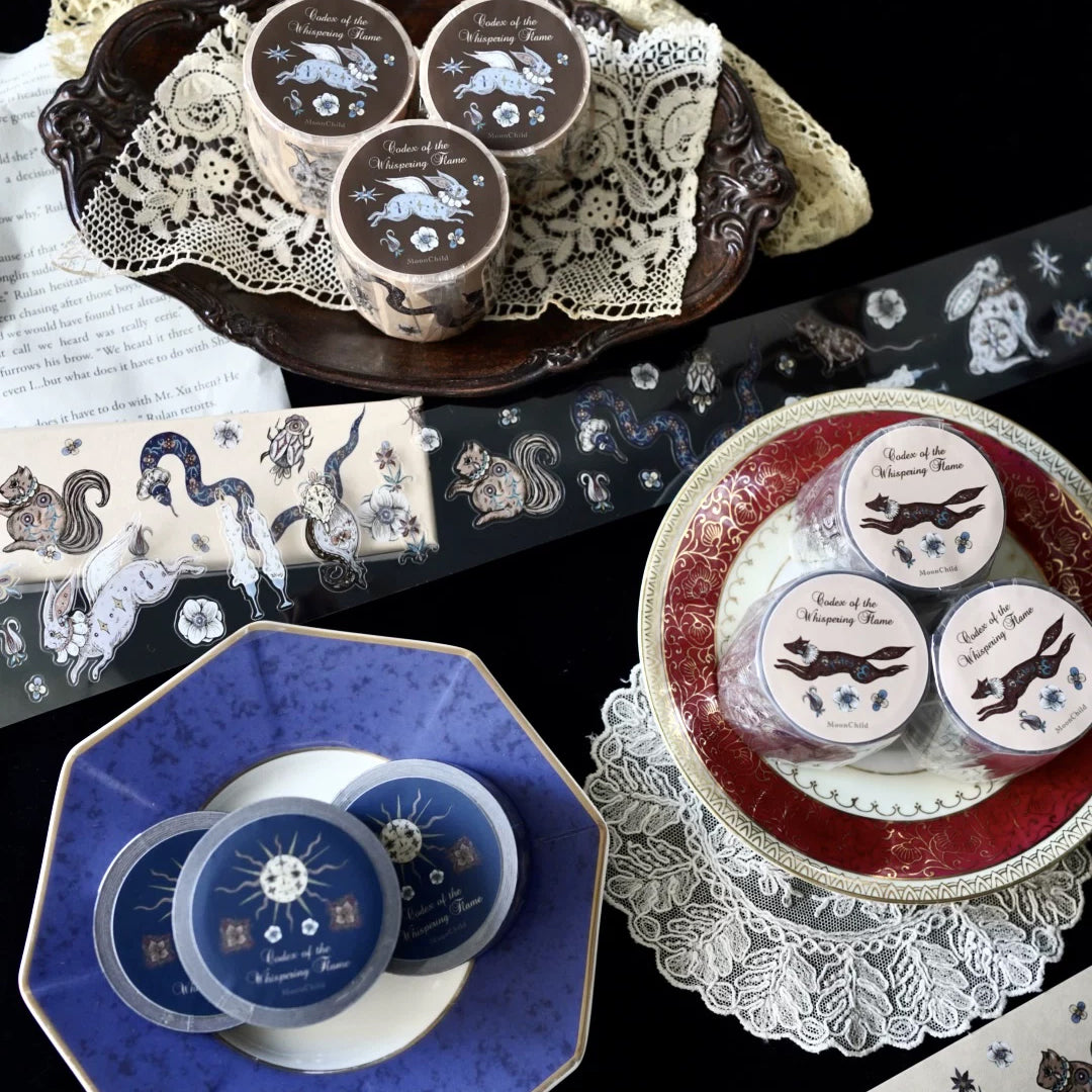 Moonchild Groceries: Codex of the Whispering Flame Series Masking Tape